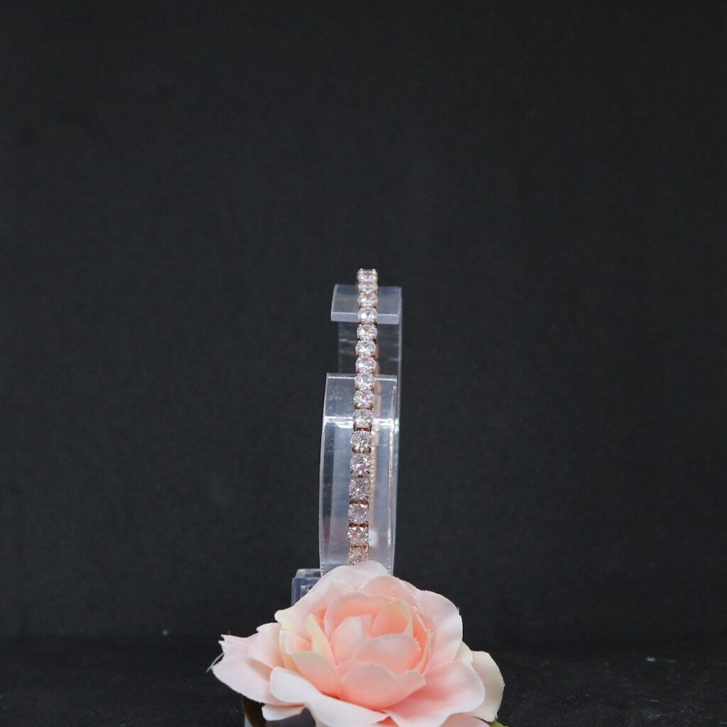 Rose gouden armband.